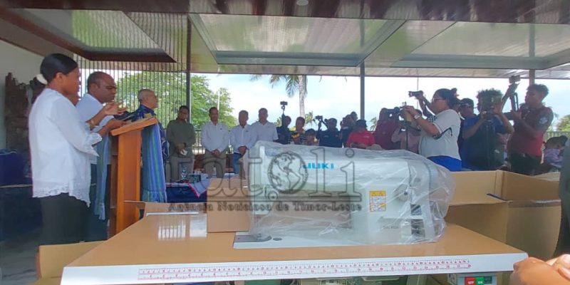 PR Horta apoia mákina suku roupa inklui nesesidade seluk ba Uma Mahon Salele