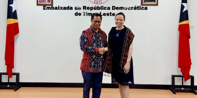 Embaixadór TL-Embaixadora Polónia diskute situasaun seguransa rejionál no internasionál