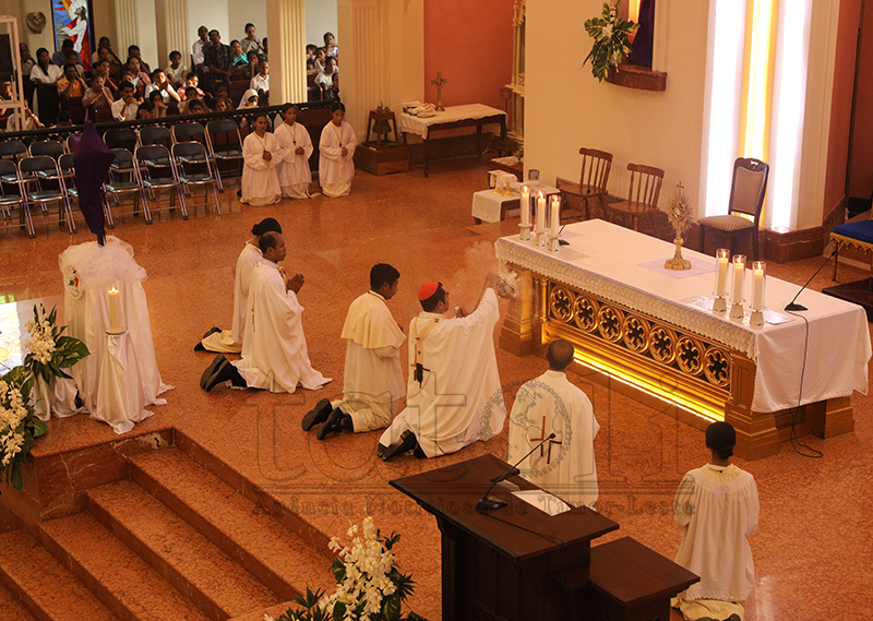 Kinta-feira Santa nu’udar loron hafoun aan liuhusi mandamentu foun