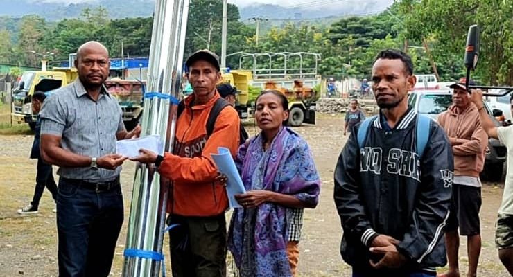 APC apoia materiál rekuperasaun ba vitima dezastre naturál 31 iha Bobonaru