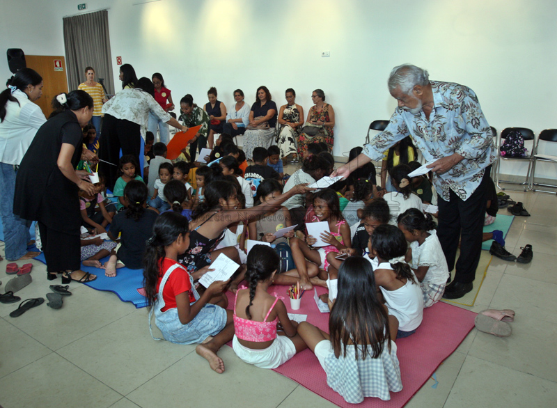 Projetu Portugés iha Bairru komemora Loron Mundiál Labarik