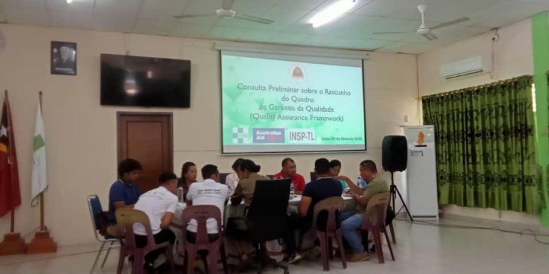 INSP-TL hala’o semináriu konsulta preliminária ba formadór sira