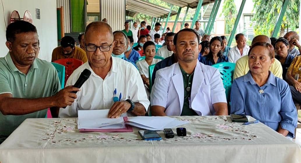 Diretór Hospitál Maliana orienta pesoál saúde 54 hala’o servisu hanesan baibain