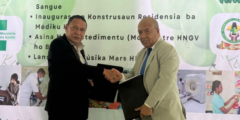 HNGV-BNCTL asina ona MoU atu estabelese pagamentu dijitál