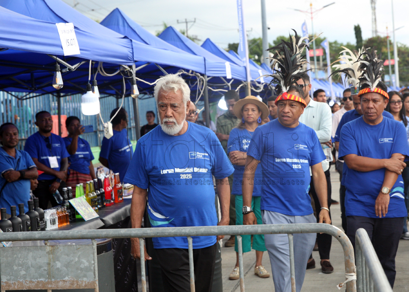 Feira Oseanu: Xanana apela kuidadu ambiente tasi tanba mundu agora tau atensaun