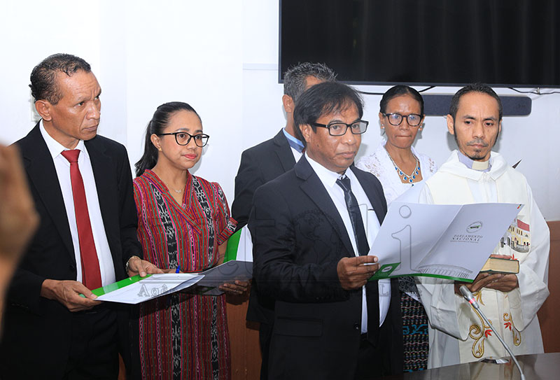 Membru Konsellu Imprensa ba mandatu 2026-2029 toma pose