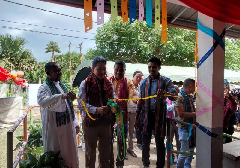 ME – Embaixadór Japaun inaugura edifísiu EBF Harekain iha Zumalai