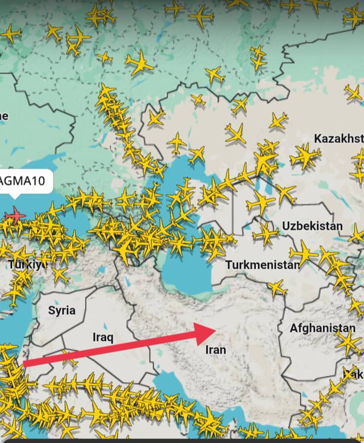 Voo internasionál tantu Izraél no Iraun provizoriumente aeroportu taka