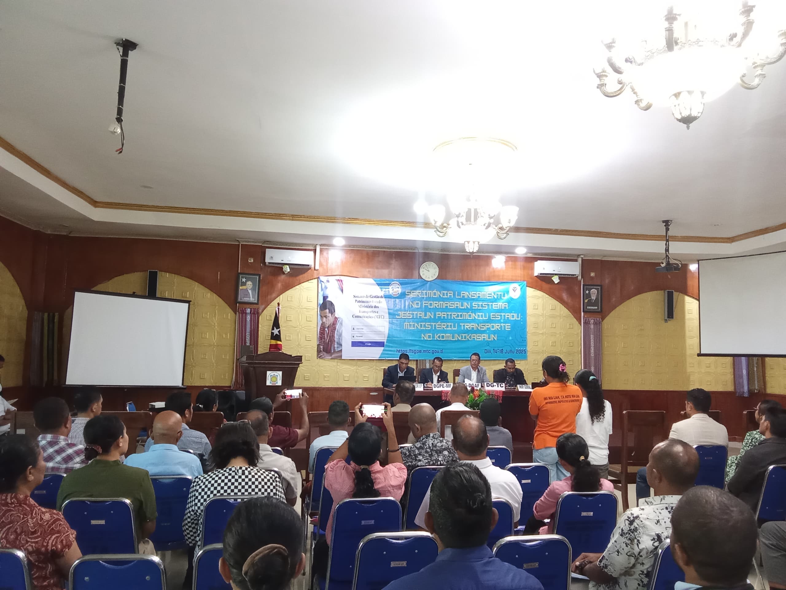 MTK-TIC Timor lansa sistema jestaun patrimóniu Estadu