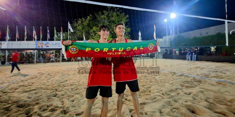 Portugál hetan medalla osan-mean iha voleiból praia maskulinu