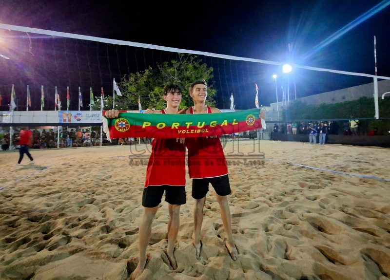 Portugál hetan medalla osan-mean iha voleiból praia maskulinu
