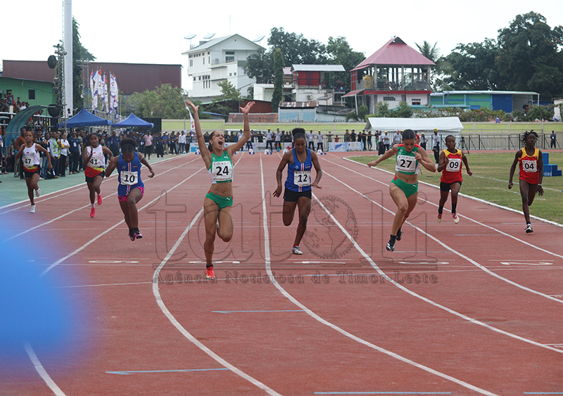 Portugál kontinua domina iha kompetisaun atletizmu korrida metru 100