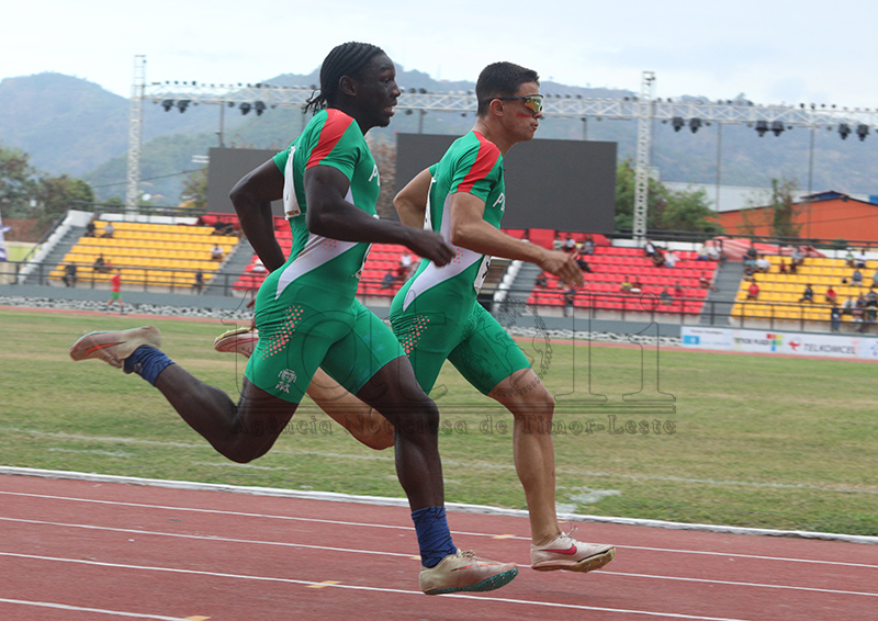 Atleta Portugál Butarita Rodrigues halakon atleta na’in-lima iha korrida metru 1500
