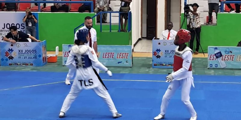 Atleta timoroan na’in-rua hakat bá finál kompetisaun Taekwondo iha Jogu Desportivu CPLP