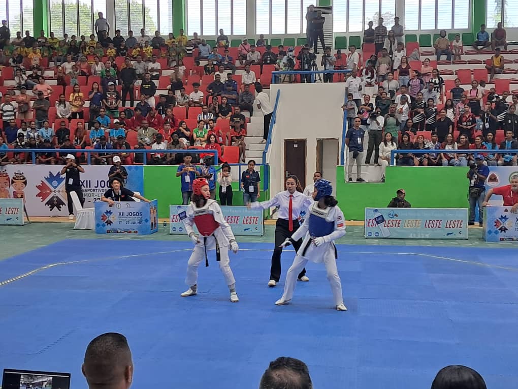 Atleta Taekwondo Siera Pinto gaña medalla osan-mean iha Jogu CPLP
