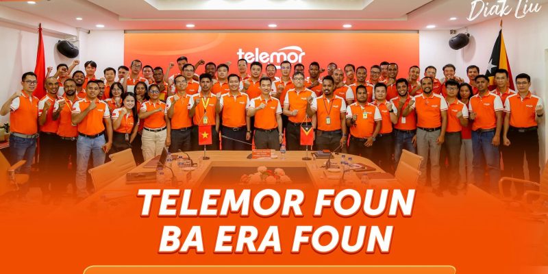 Telemor ofisialmente lansa identidade no marka foun