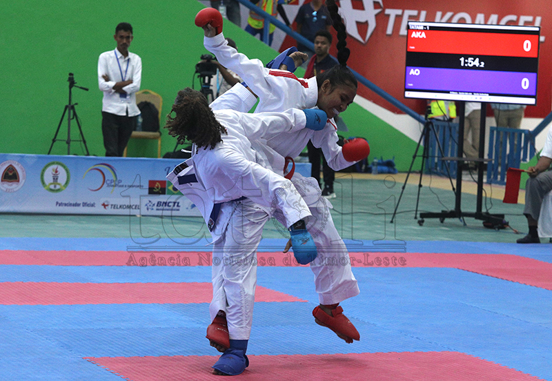 Maricha Juditha prontu enfrenta Portugál iha finál Karaté-do 53kg