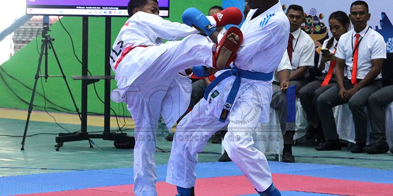 Timor-Leste no Angola sei hadau medalla osan-mean iha Karaté-do 55kg