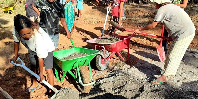 PNDS hahú reabilita estrada iha Moleana ho distánsia kilómetru tolu