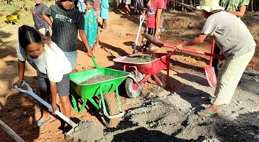 PNDS hahú reabilita estrada iha Moleana ho distánsia kilómetru tolu