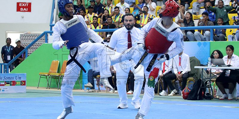 Treinadór Taekwondo Timor-Leste louva atleta na’in-haat iha Jogu CPLP