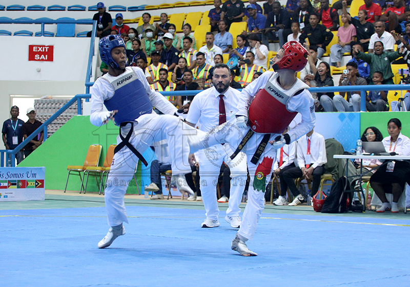 Treinadór Taekwondo Timor-Leste louva atleta na’in-haat iha Jogu CPLP