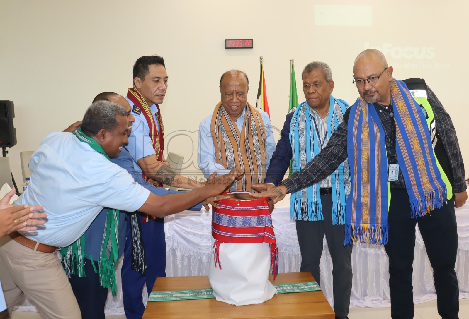 Auditória finál ba aeroportu Oekusi ho objetivu prinsipál haat