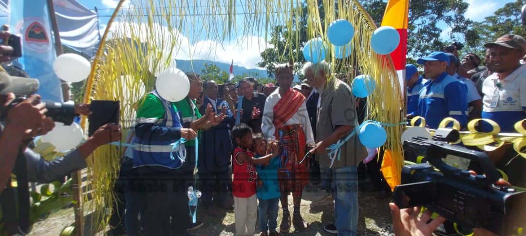 PM Xanana inaugura projetu kanalizasaun bee-moos iha Fohorem