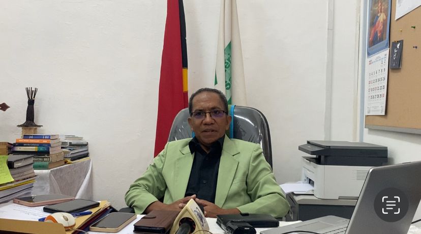 Mákina hasai raan iha Ospitál Referál Maubisse avaria