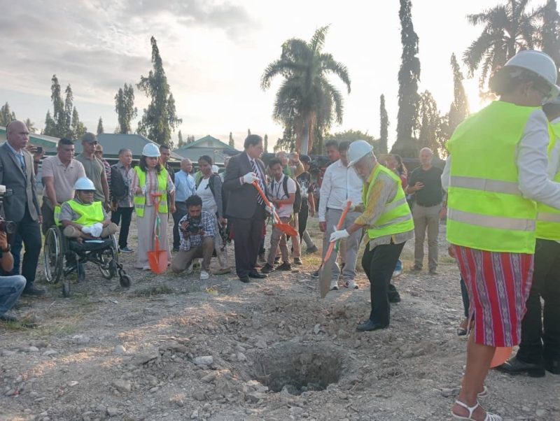 Lansa ona fatuk dahuluk ba konstrusaun edifísiu maternidade andár haat iha HNGV