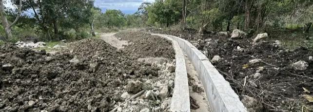 Implementa ona projetu reabilitasaun estrada Ulukaibei-Kaiualita