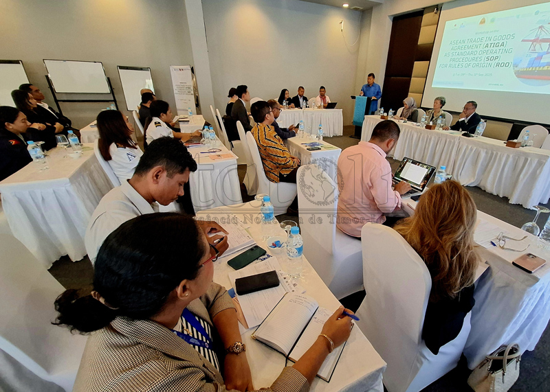 Workshop kona-ba implementasaun Aneksu 8 ATIGA loke dalan ba oportunidade komérsiu TL