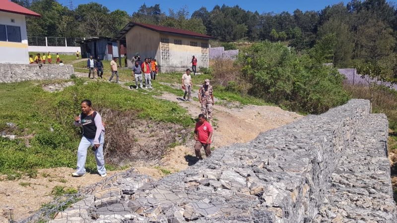 CVTL instala gabiaun hodi proteje estrutura EBF Lebos