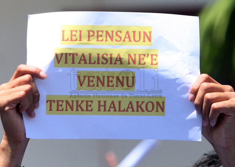 Aban, PN debate urjénsia Rejime Jurídiku Seguransa Sosiál ba Titulár Órgan Soberania