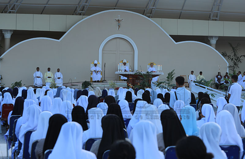 Sarani tenke banati lala’ok Nossa Senhora tuir omília Papa Francisco