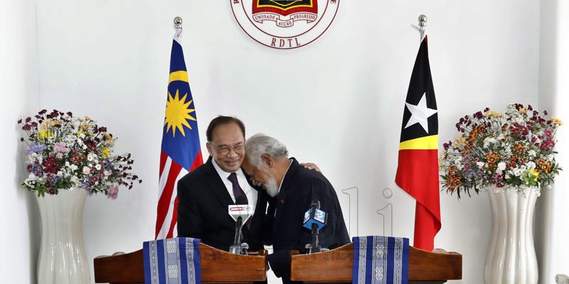 FOTO ATUÁL : PM Malázia Dato Seri Anwar Ibrahim, halo enkontru ho Primeiru-Ministru, Kay Rala Xanana Gusmão
