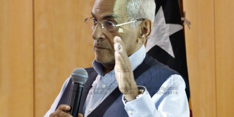 PR elojia EUTL ne’ebé matein ambiente moos durante manifestasaun 