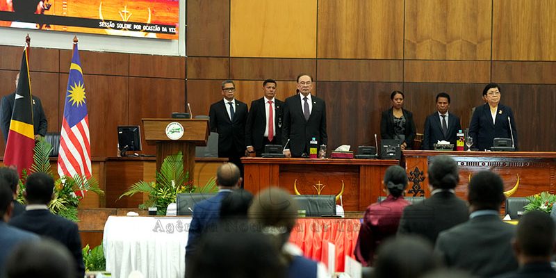 FOTO ATUÁL : PN hala’o sesaun solene ba vizita PM Malázia Dato Seri Anwar Ibrahim