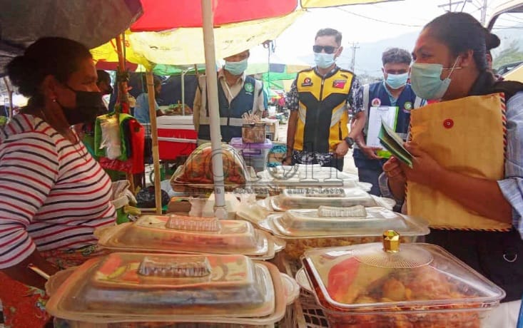 AIFAESA halo monitorizasaun ba negosiante faan “Nasi kuning” iha dalan ninin
