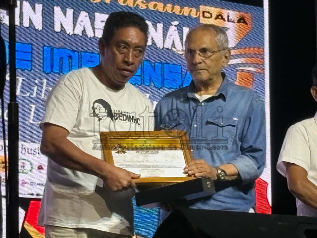 Xefe Estadu kondekora jornalista na’in-sia ho medalla grau Orden Kolár Timor-Leste