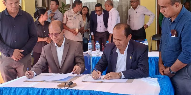 SEF no PSIK formaliza kooperasaun hodi reforsa kombate krime florestál