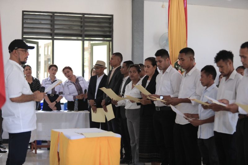 Sekretáriu Estadu Kooperativa fó pose ba estrutura KFK no TABIHAE