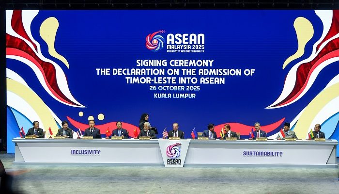 Timor-Leste depozita instrumentu adezaun hodi sai membru ASEAN ba dala-11