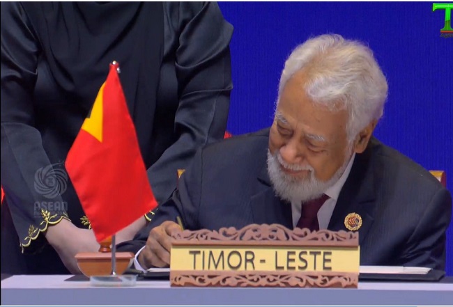 Timor-Leste ofisialmente sai membru ASEAN ba 11
