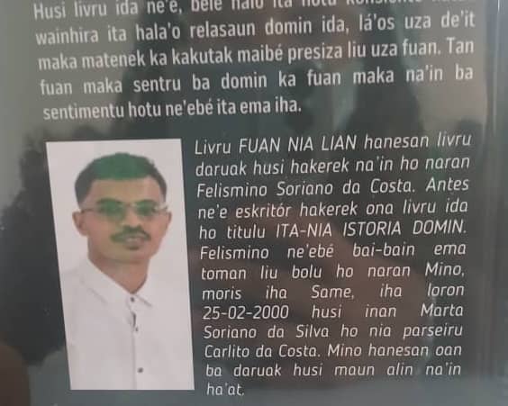 Se inan la motiva, sei laiha kbiit hakerek testu satán hakerek livru