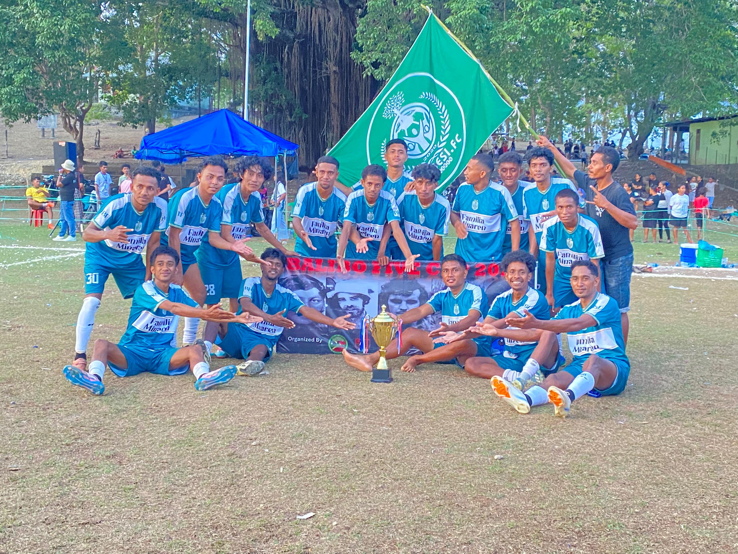 Duabesi FC sai kampiaun iha jogu desportivu “Balibo Five” ba da-50