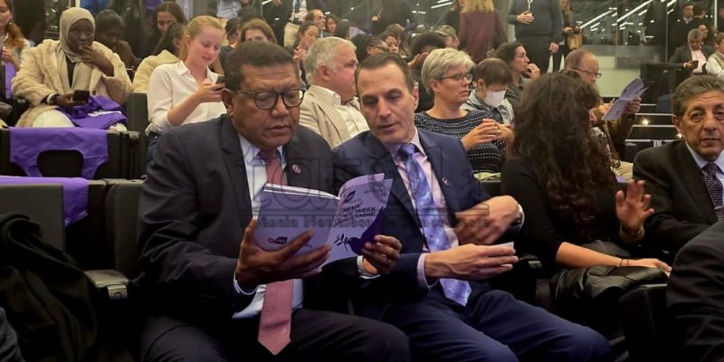 FOTO ATUÁL : Organizasaun g7+ partisipa semana páz Jenebra iha Suisa