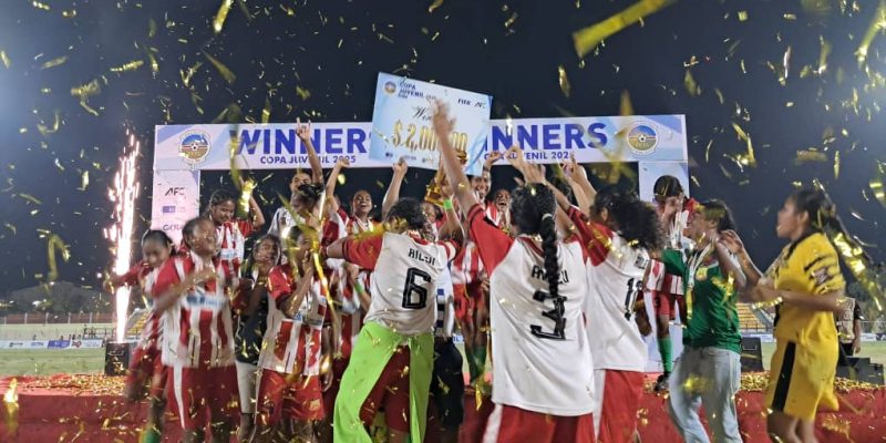 Ekipa feto Aileu kampiaun Kopa Juveníl hafoin halakon Ermera 8-1
