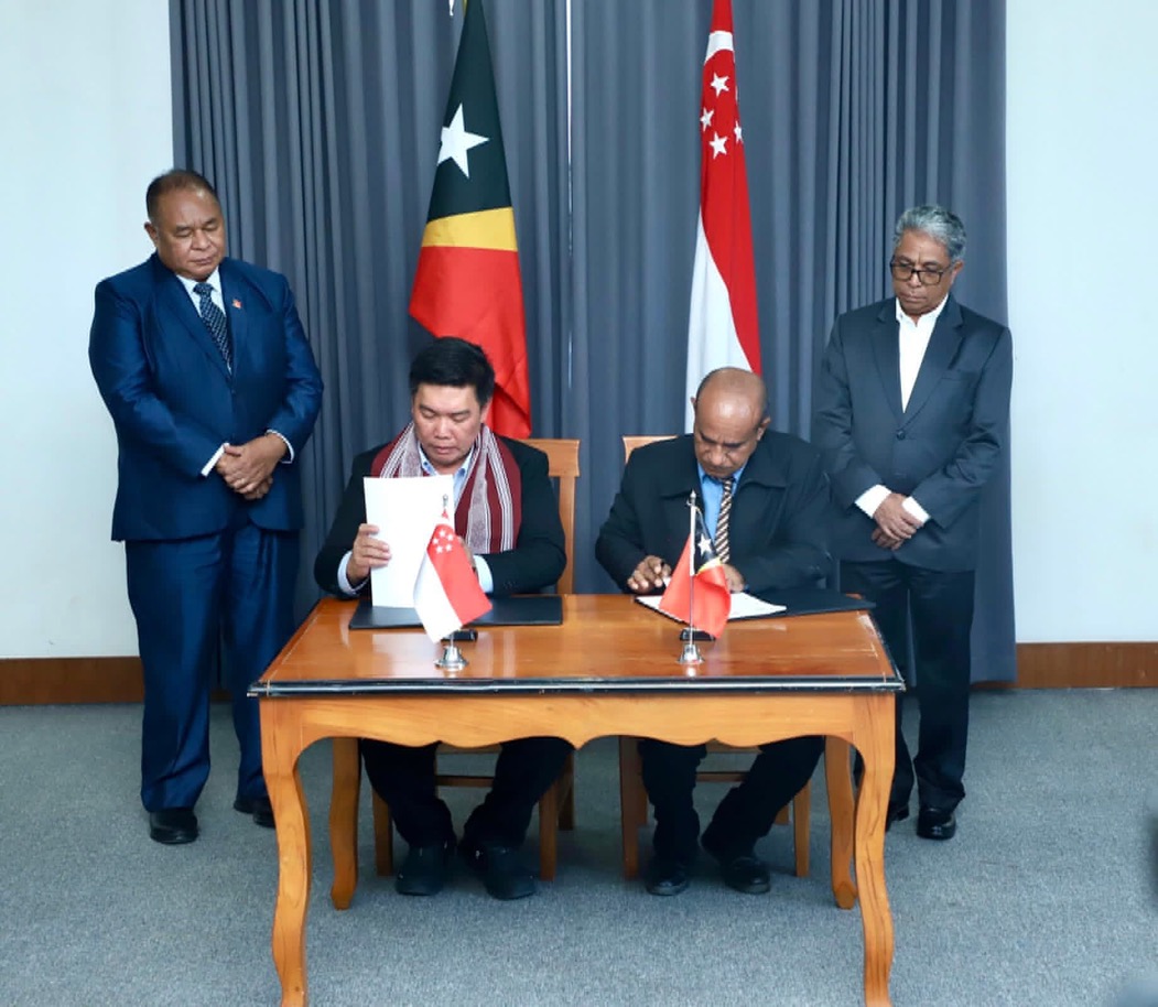 Timor-Leste no Singapura asina akordu kooperasaun iha área konservasaun rekursu naturál