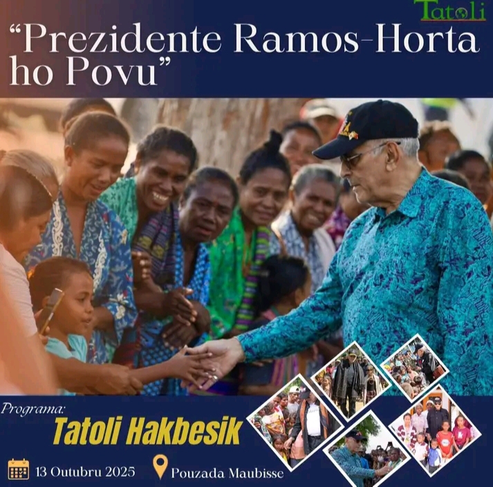 Ajénsia TATOLI realiza diálogu ho tema “Prezidente Ramos-Horta ho povu” iha Maubisse